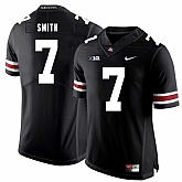 Ohio State Buckeyes 7 Rod Smith Black Nike College Football Jersey Dzhi,baseball caps,new era cap wholesale,wholesale hats